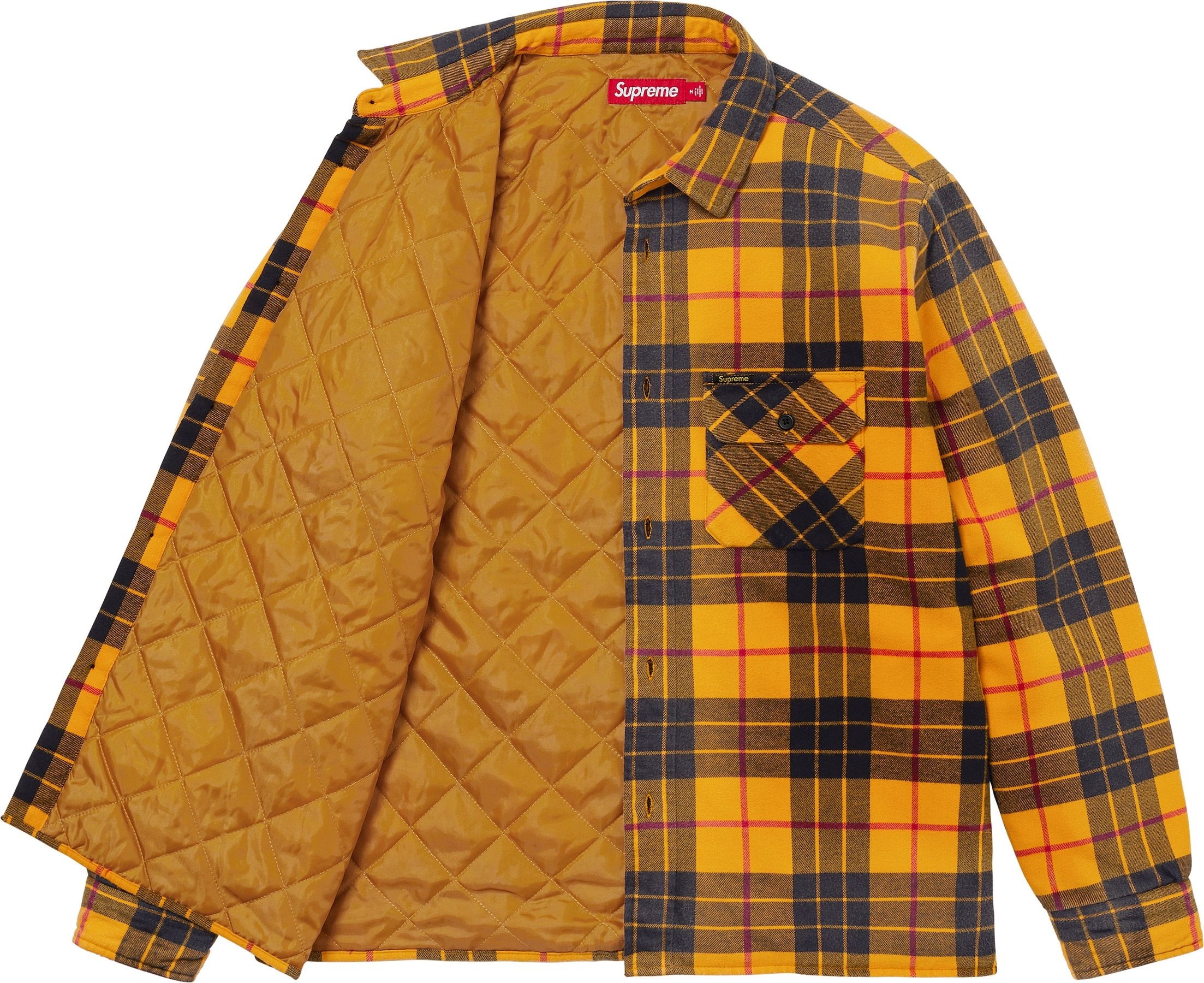 Quilted Plaid Shirt view 6